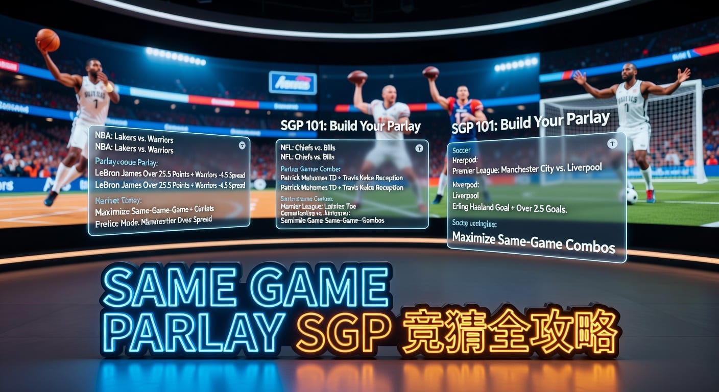 same game parlay SGP：2026年串关玩法与投注技巧