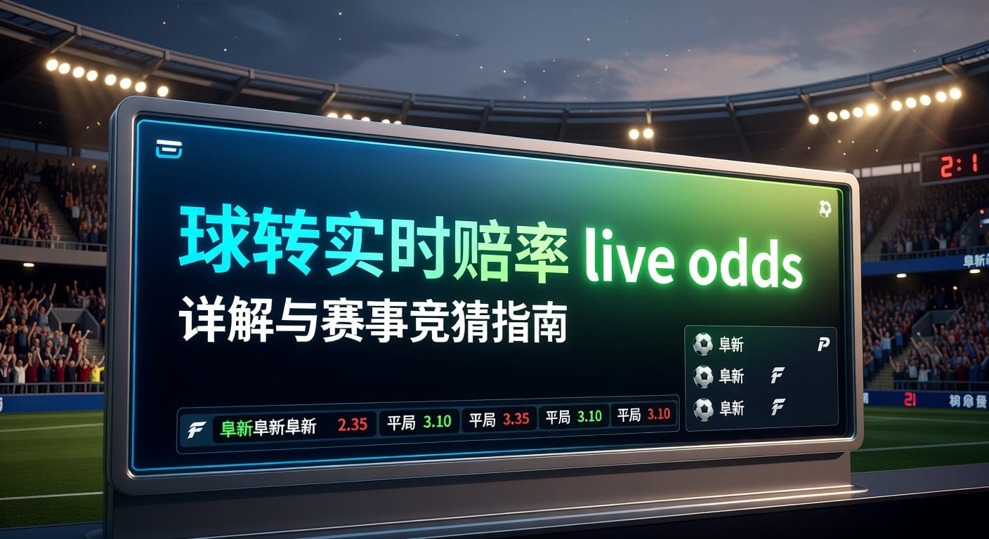 滚球即时赔率 live odds：实时解读与临场判断