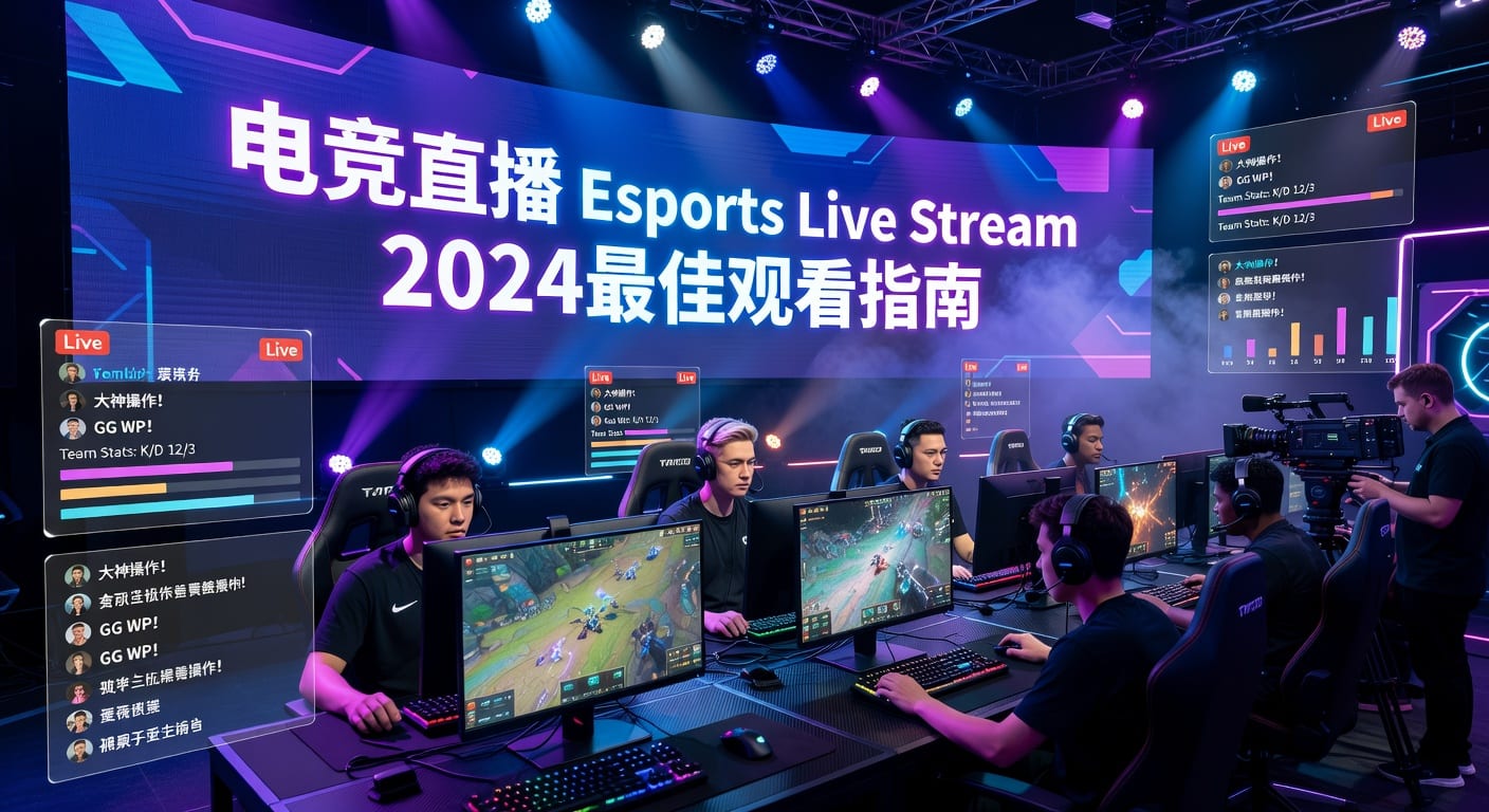 电竞直播 Esports Live Stream：2026年观赛体验解析