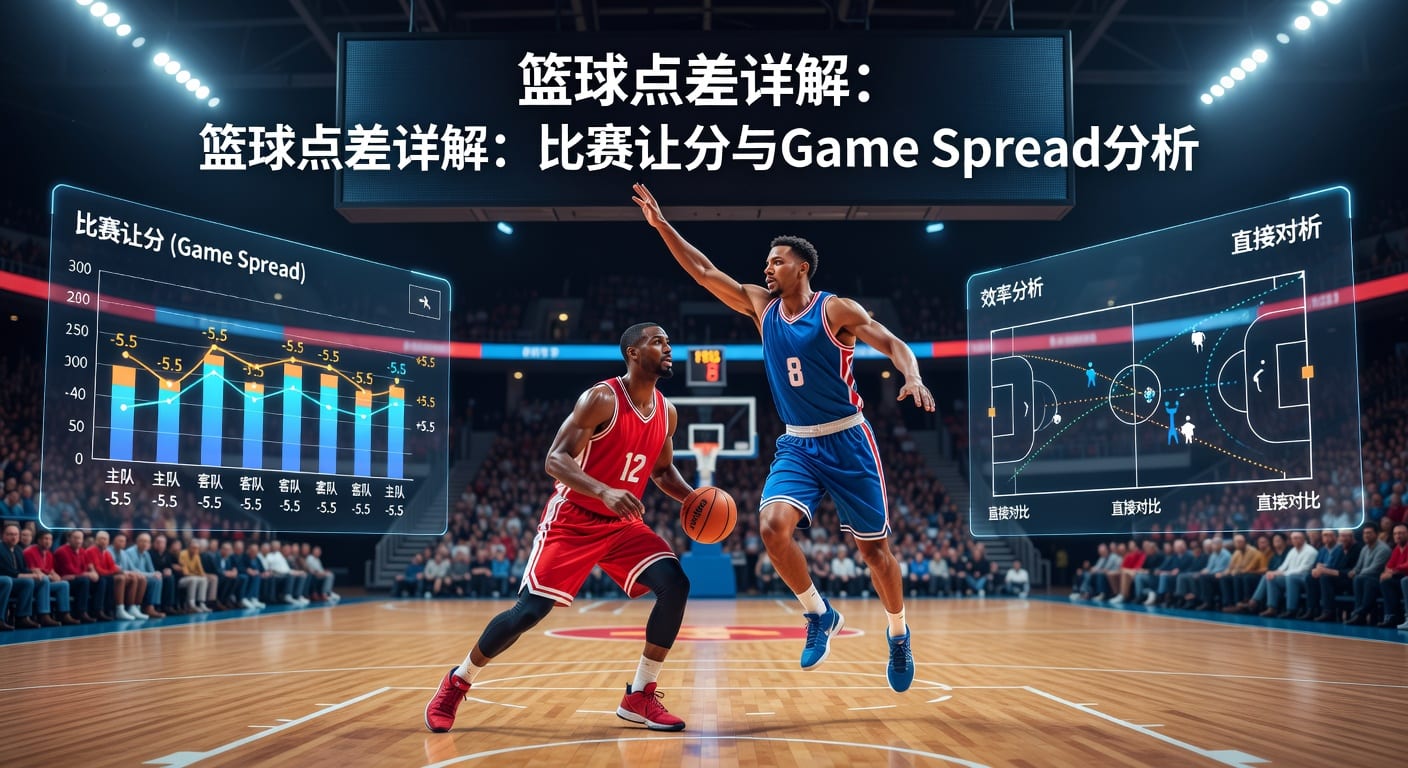 篮球点差 比赛让分 game spread 详解